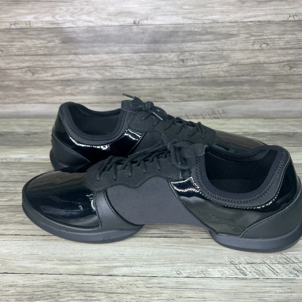 Fuego X DH Derek Hough Black Low-top Dance Sneakers Womens 10.5 Mens 9